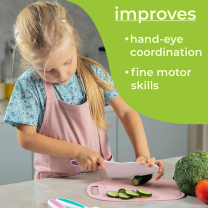 safe kitchen cooking set for children