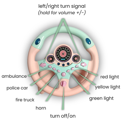 kids steering wheel