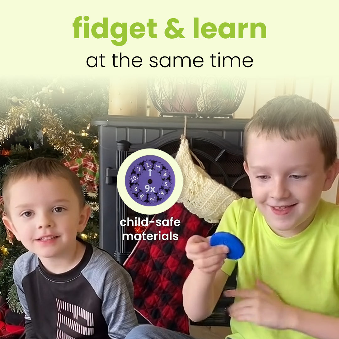 math fidget spinners for children