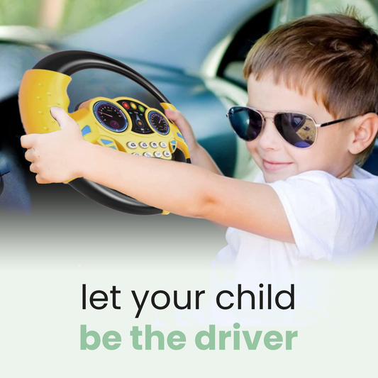 interactive driving wheel for kids