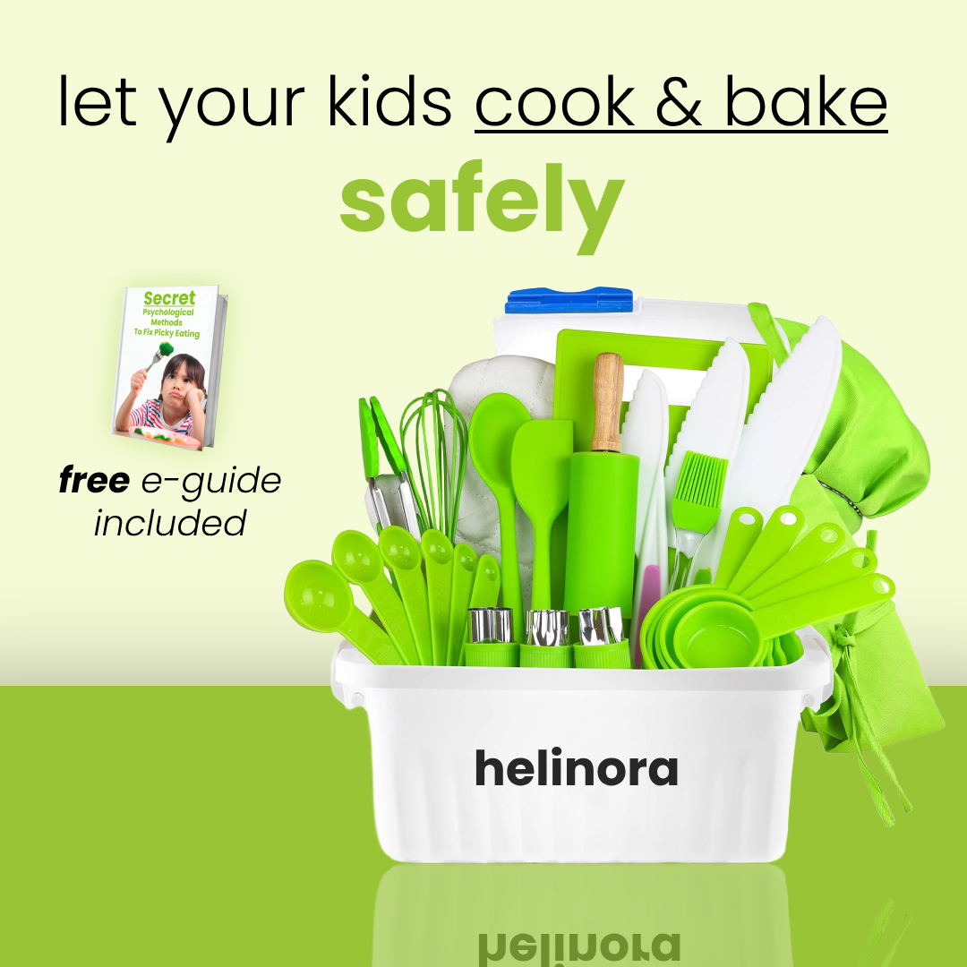 safe kitchen cooking set for children