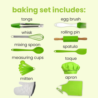 safe kitchen cooking set for children